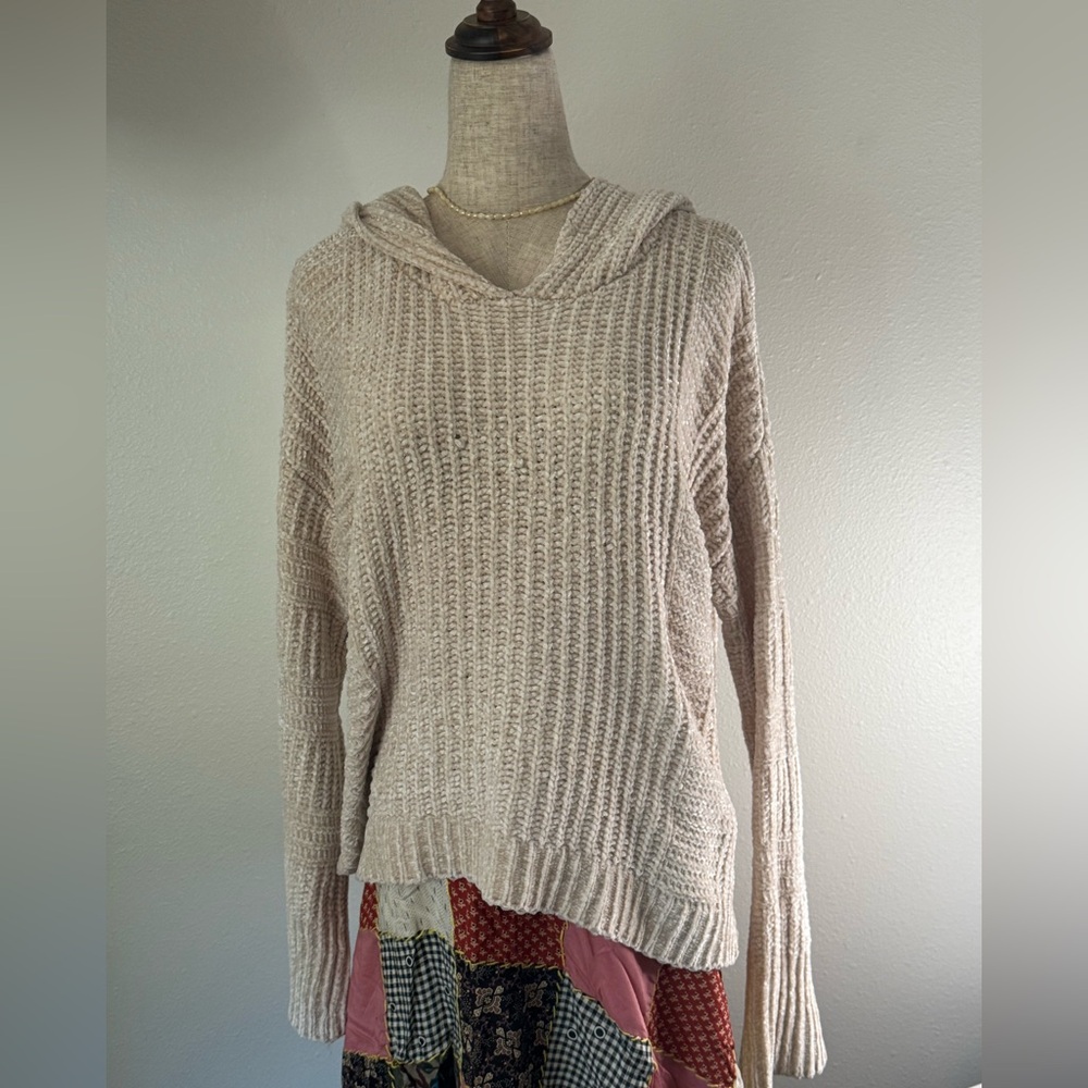 Cyrus Cream Cowl Neck Women's Sweater